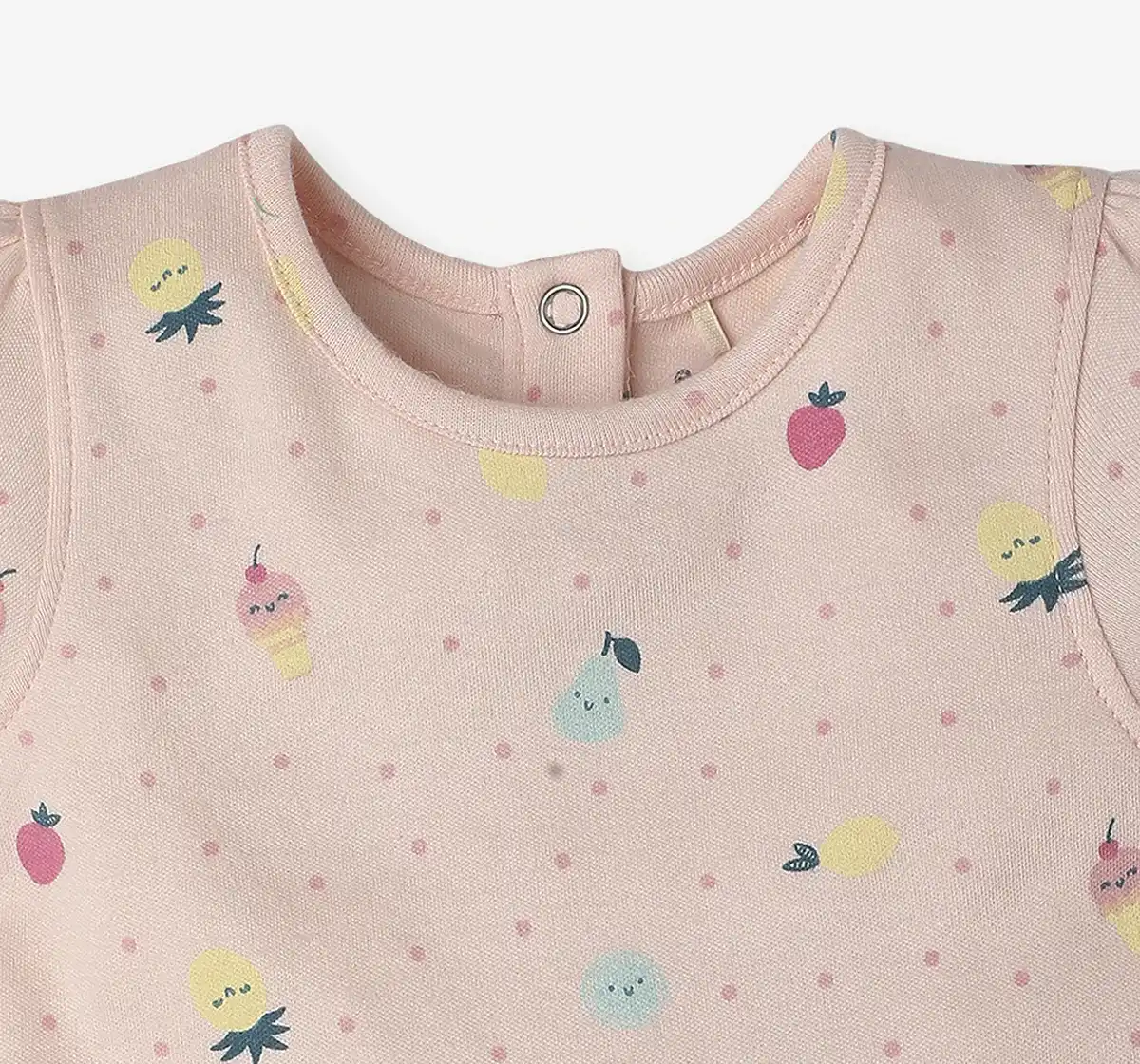 Infants Girls Printed Tshirt - Multicolor
