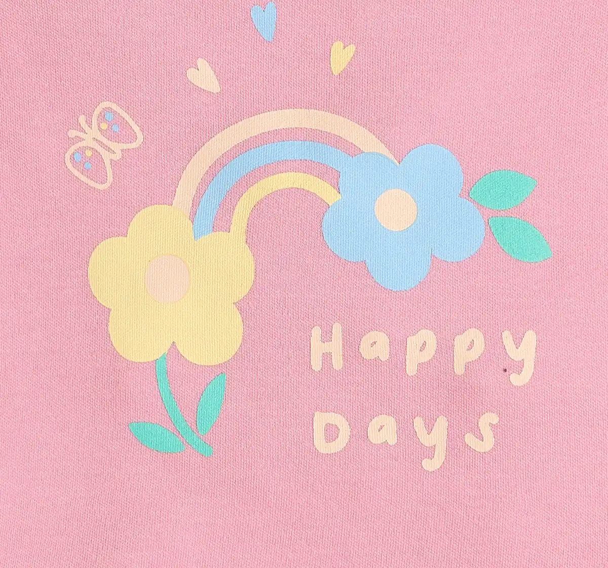 Infant Girls Printed Tshirt - Pack Of 2