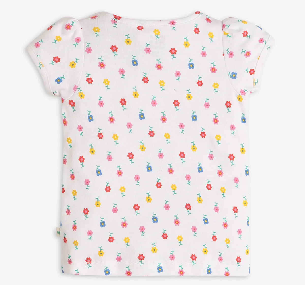 Infant Girls Printed Tshirt - Pack Of 2