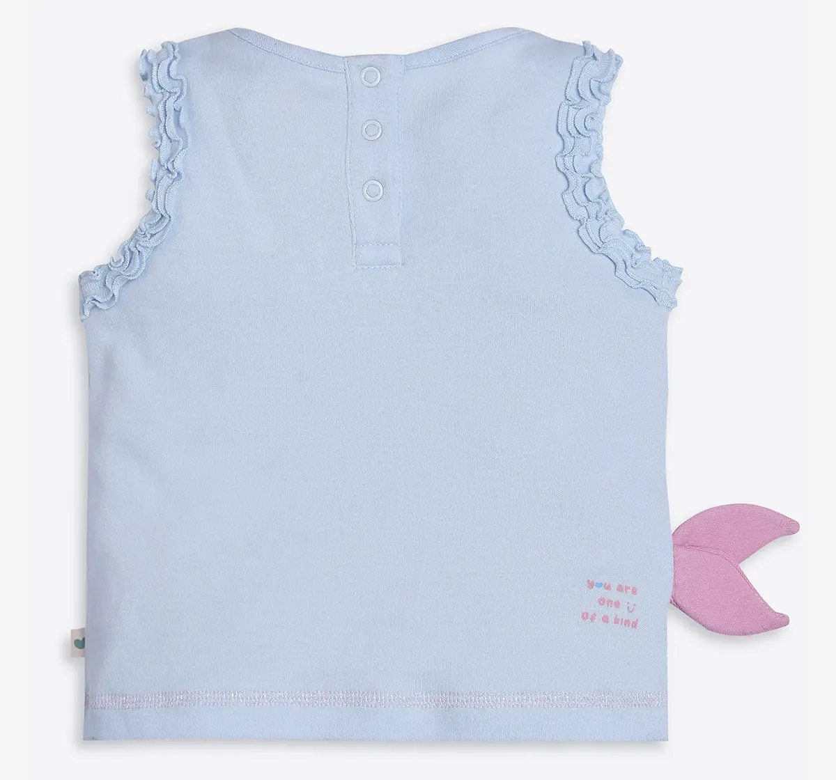 Infant Girls Sleeveless Printed T-Shirt