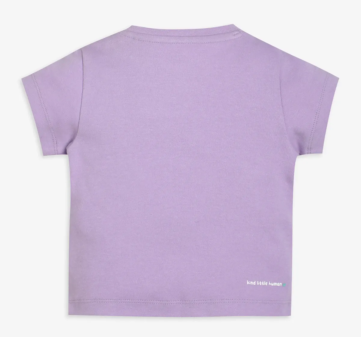 Infant Girls Applique Tshirt - Lavender