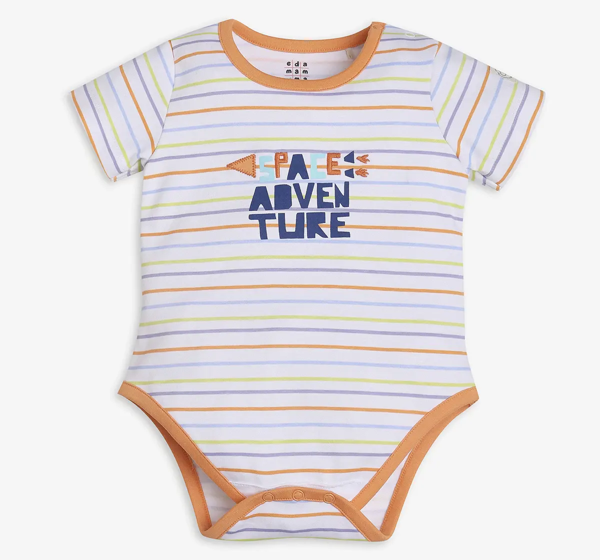 Infant Unisex Striped Body Suit - Multi