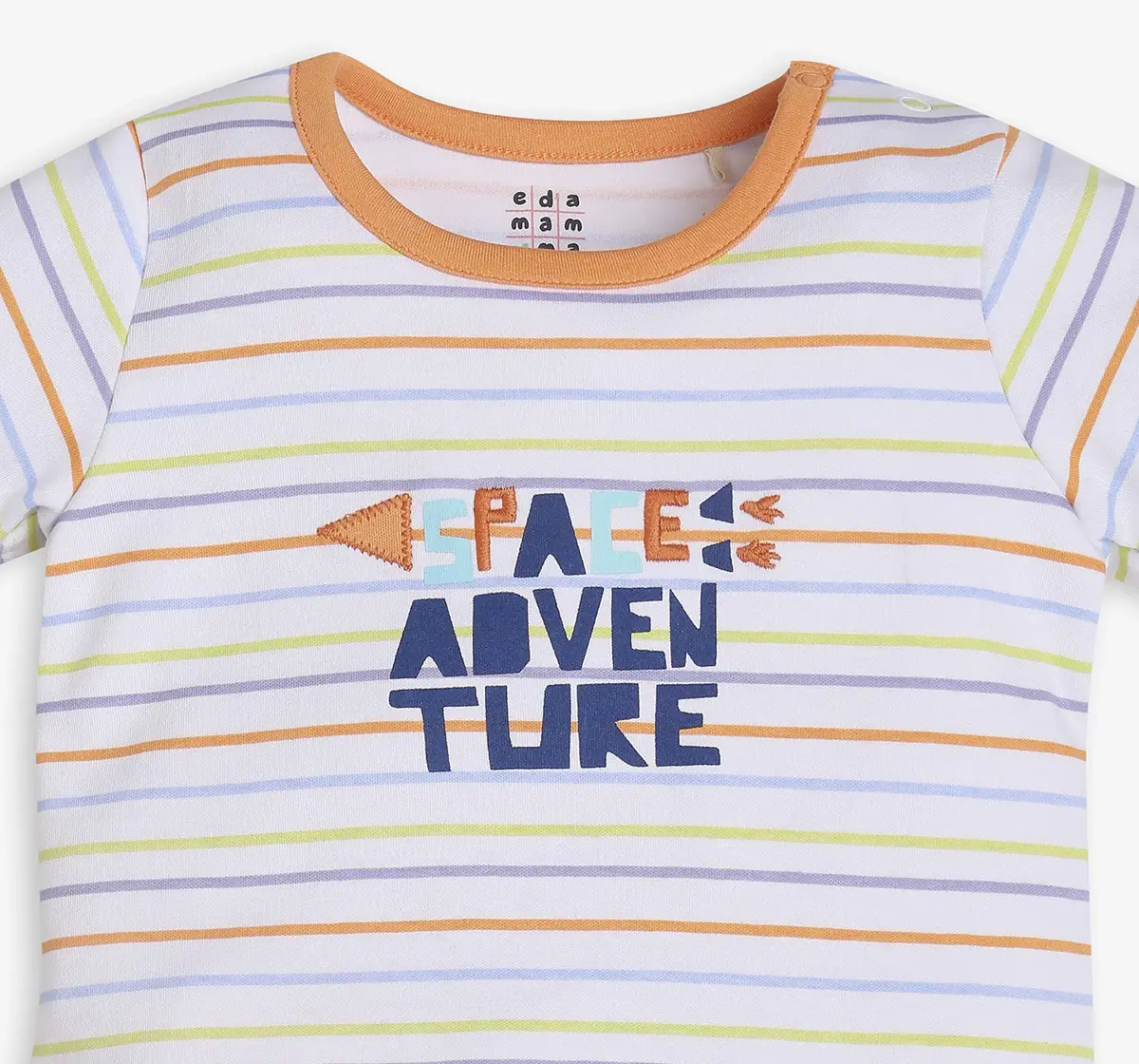 Infant Unisex Striped Body Suit - Multi