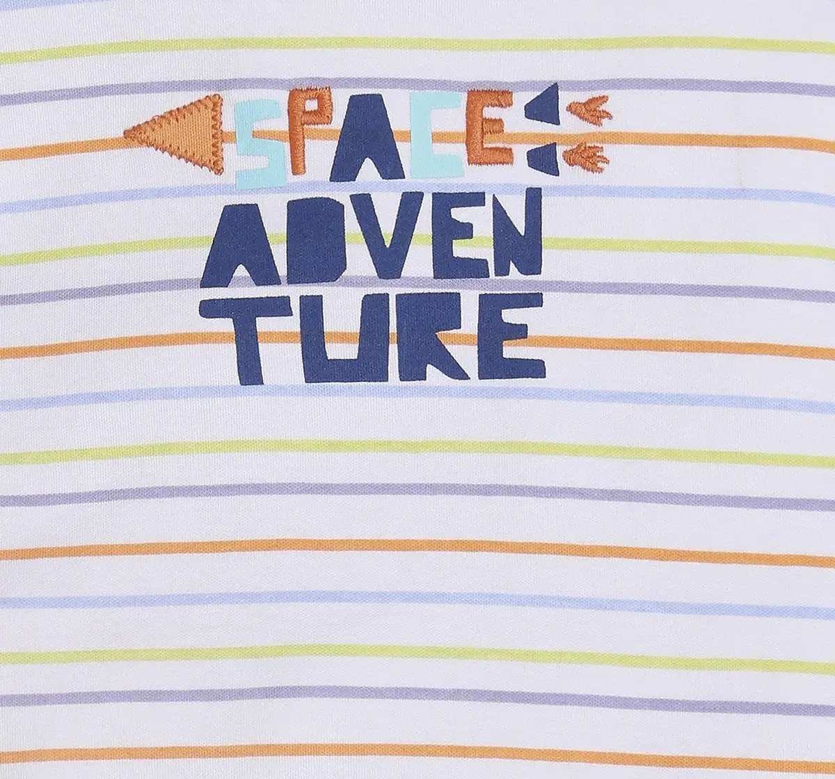 Infant Unisex Striped Body Suit - Multi