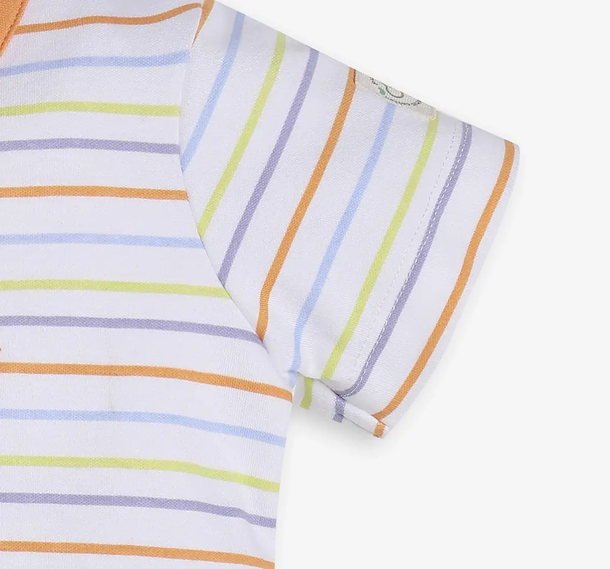 Infant Unisex Striped Body Suit - Multi