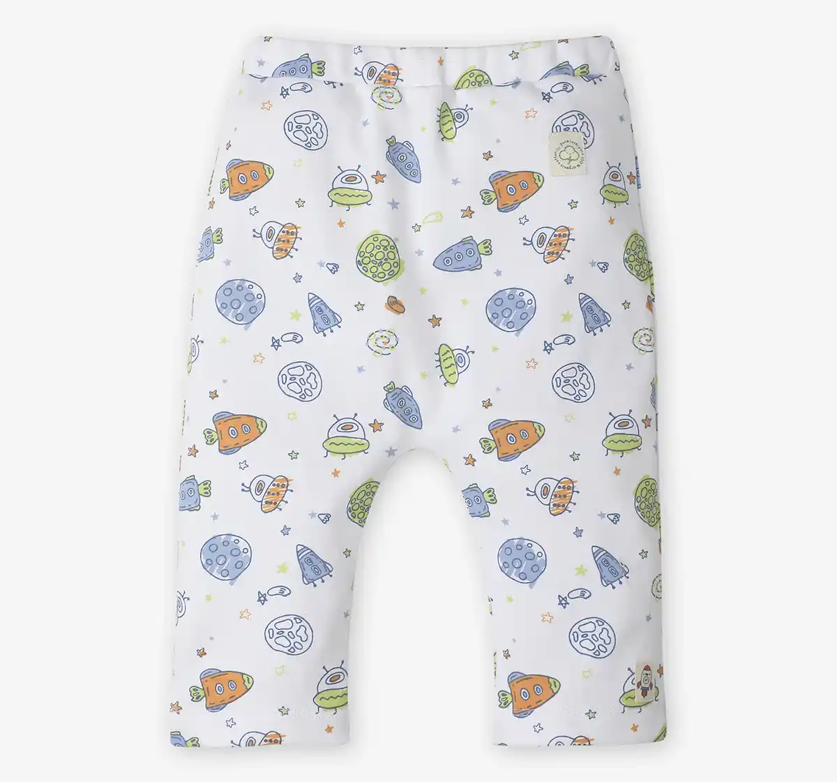 Infants Unisex Printed Joggers - Pack Of 2