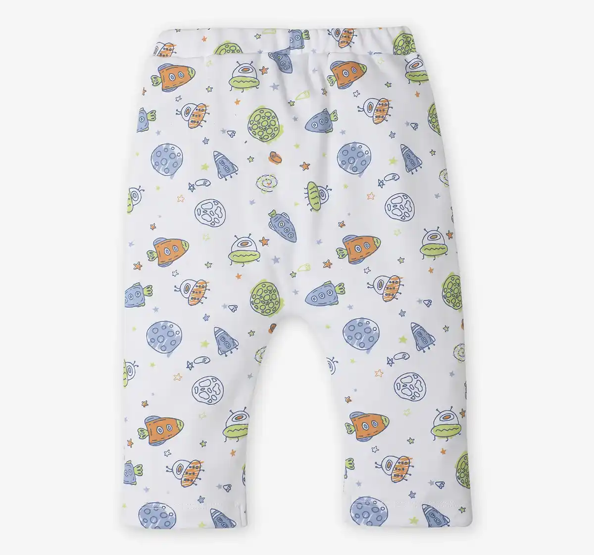 Infants Unisex Printed Joggers - Pack Of 2
