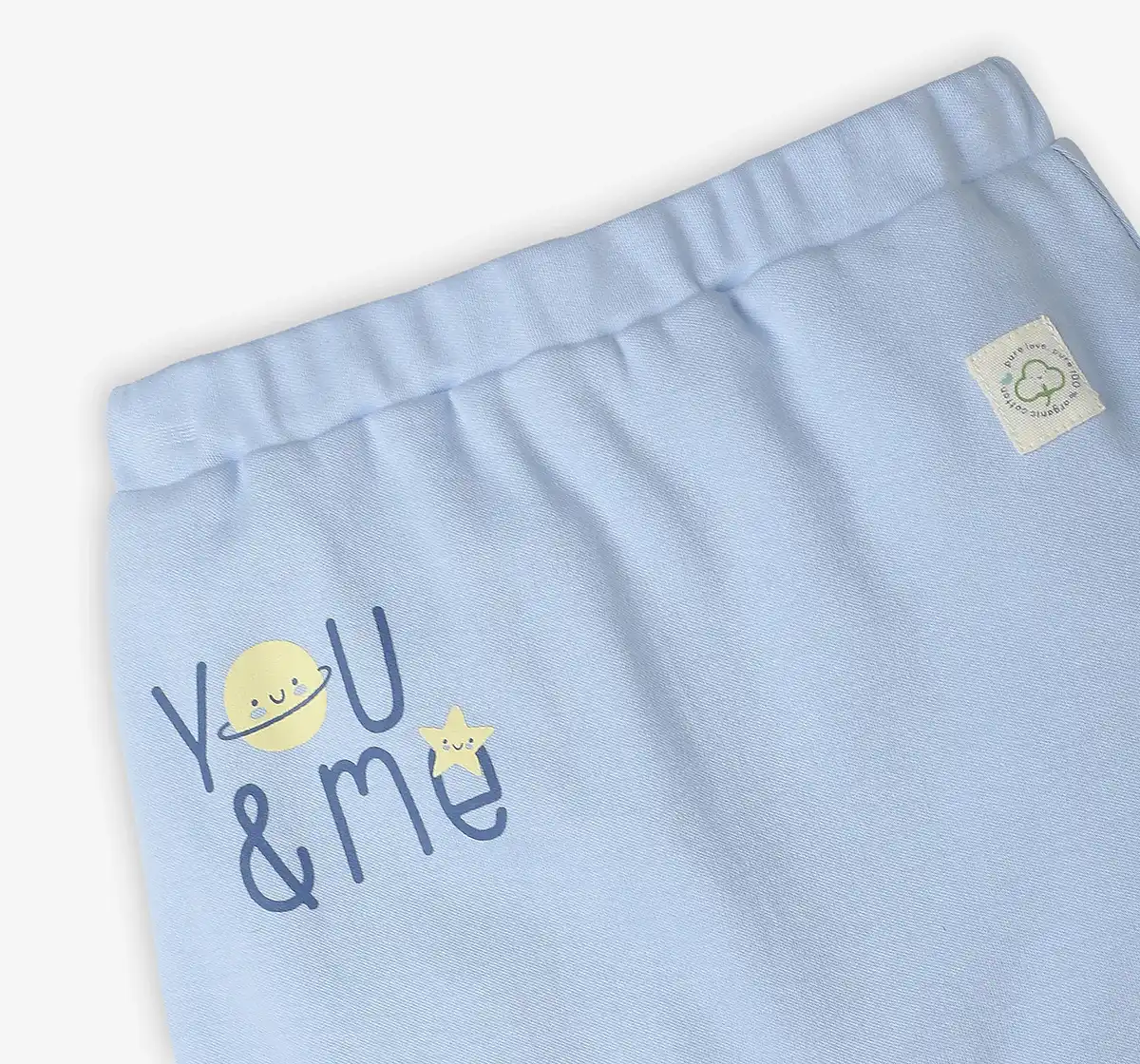 Infants Unisex Printed Joggers - Pack Of 2