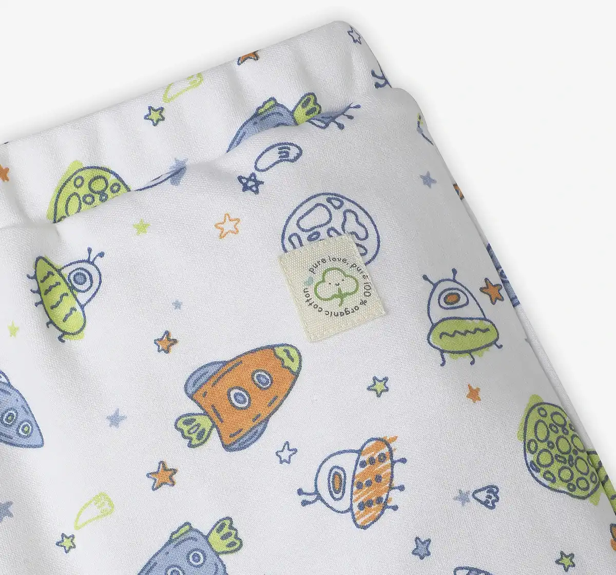 Infants Unisex Printed Joggers - Pack Of 2