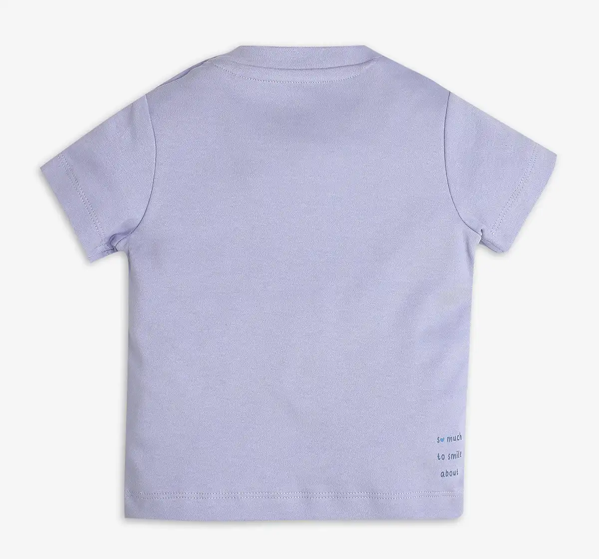 Infant Unisex Printed Tshirt - Lavender