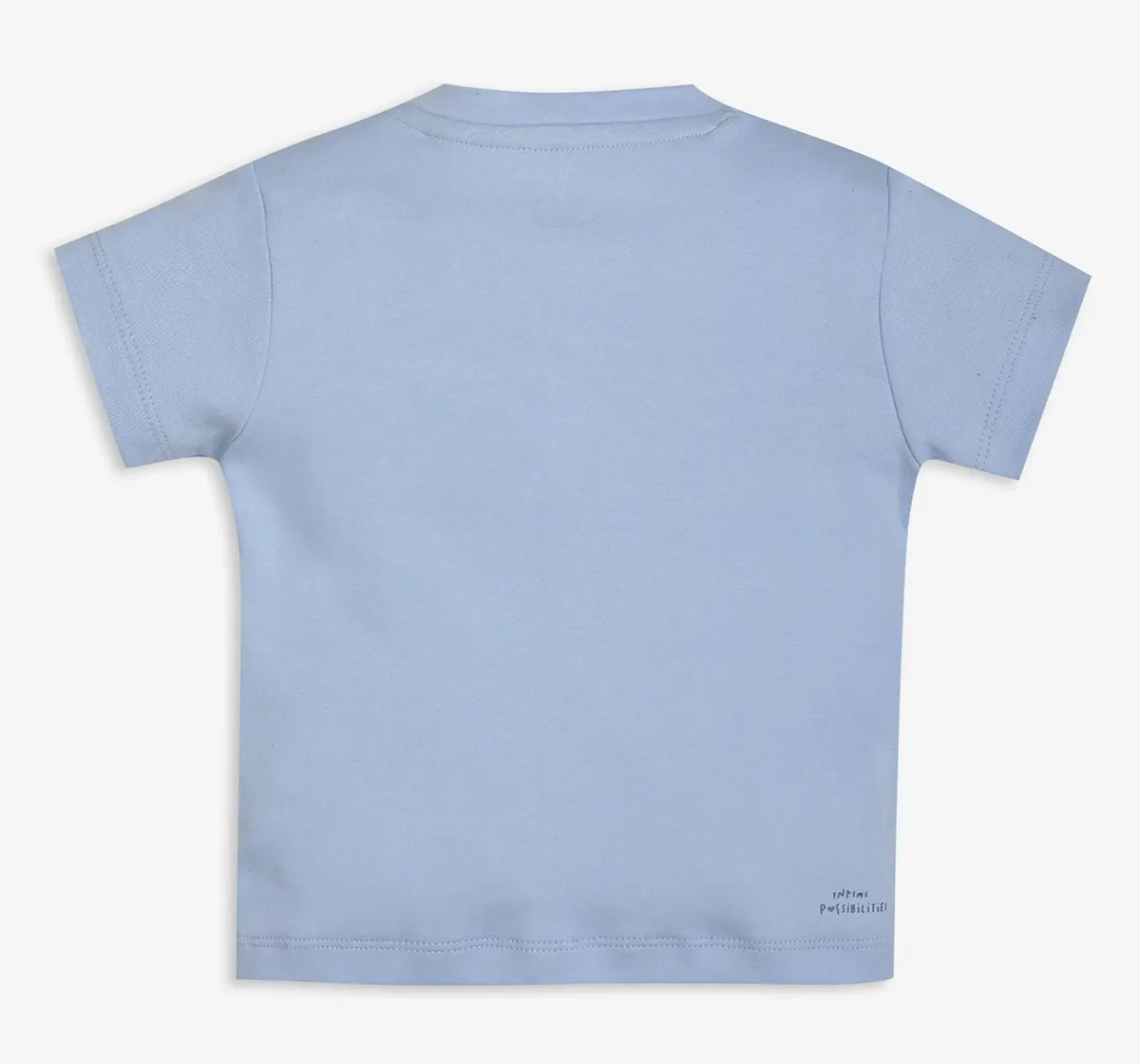 Infant Unisex Printed Tshirt- Blue