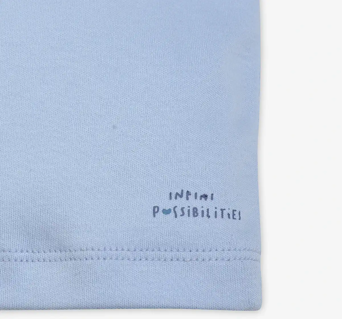 Infant Unisex Printed Tshirt- Blue