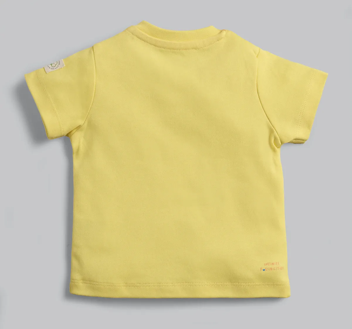 Infant Unisex Printed T-Shirt - Yellow