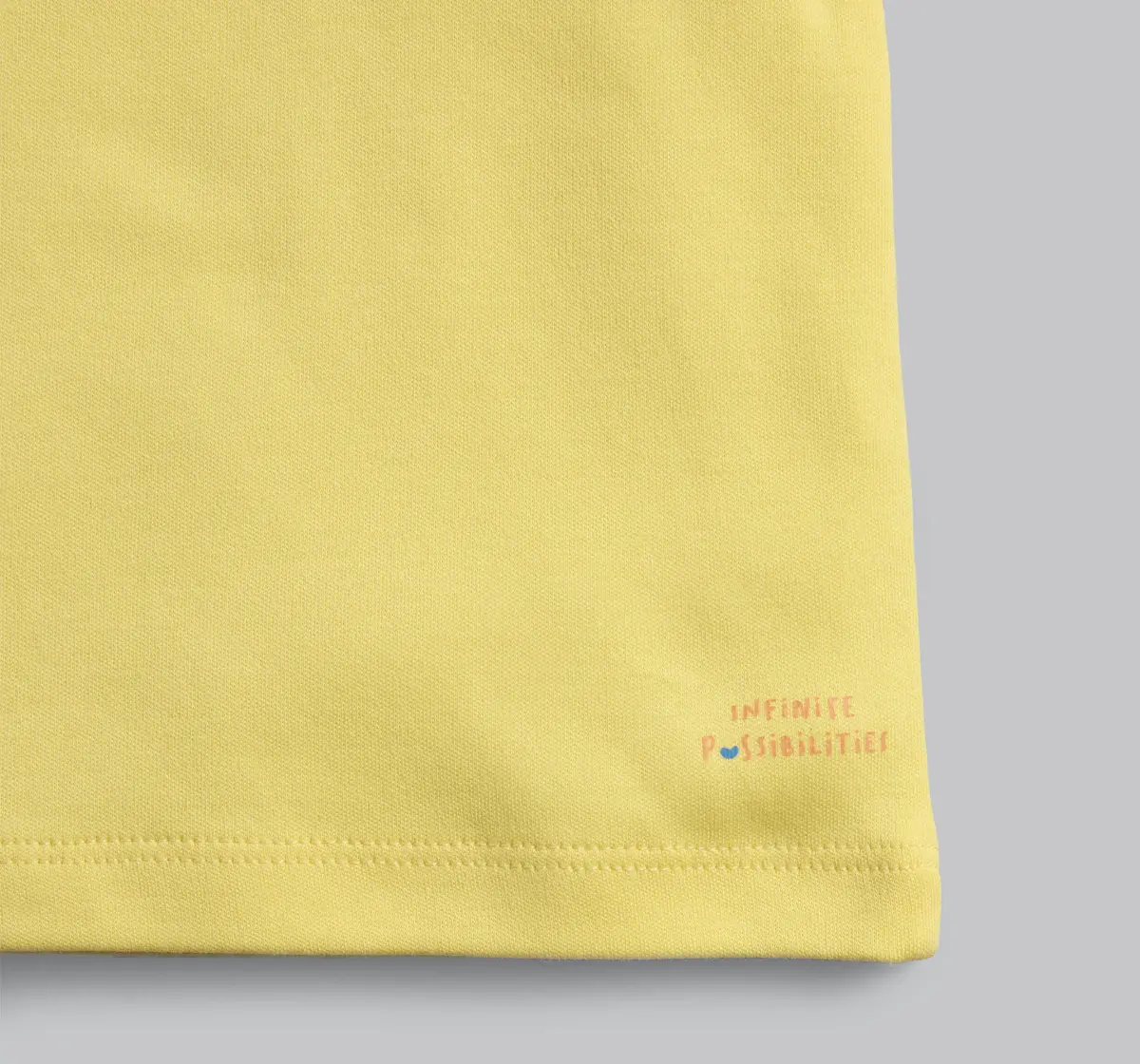 Infant Unisex Printed T-Shirt - Yellow