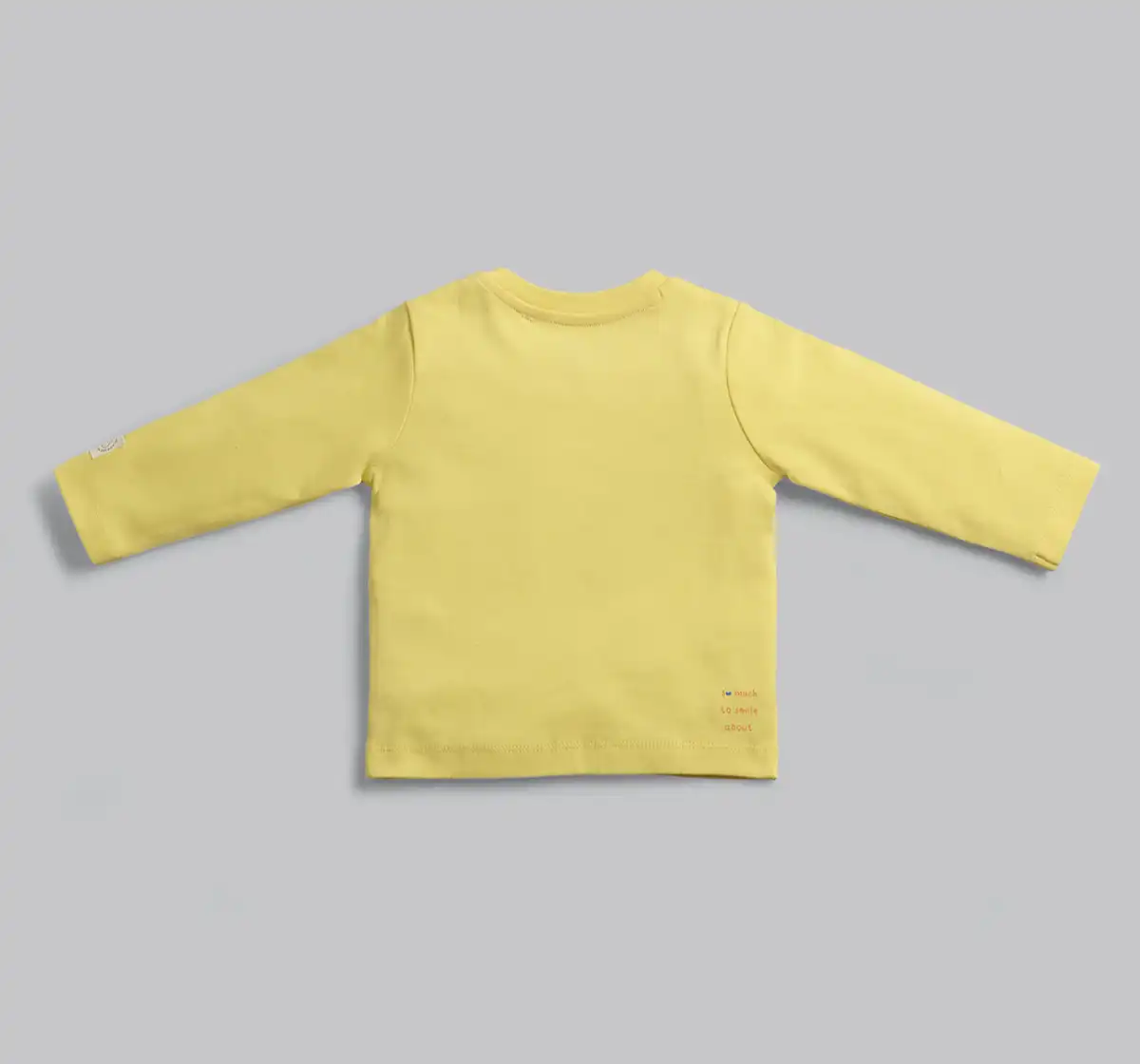 Infant Unisex Printed T-Shirt - Yellow