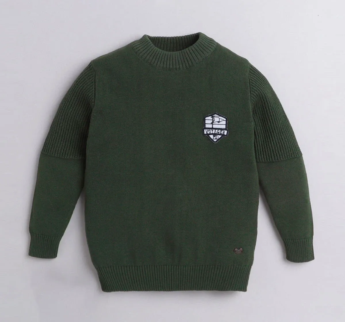 Full Sleeves Flatknit Sweater