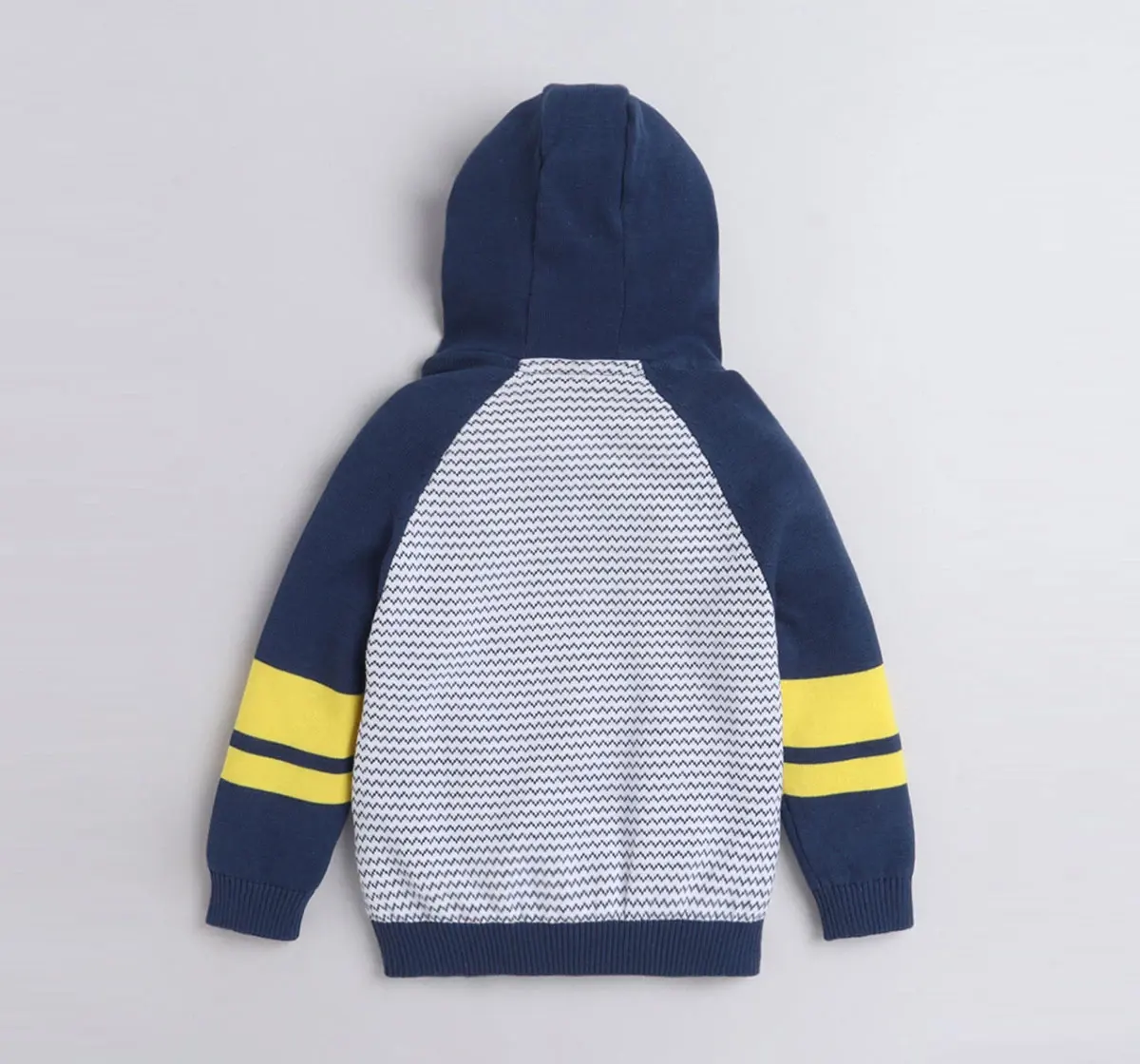 Flat Knit Hoodie Sweater