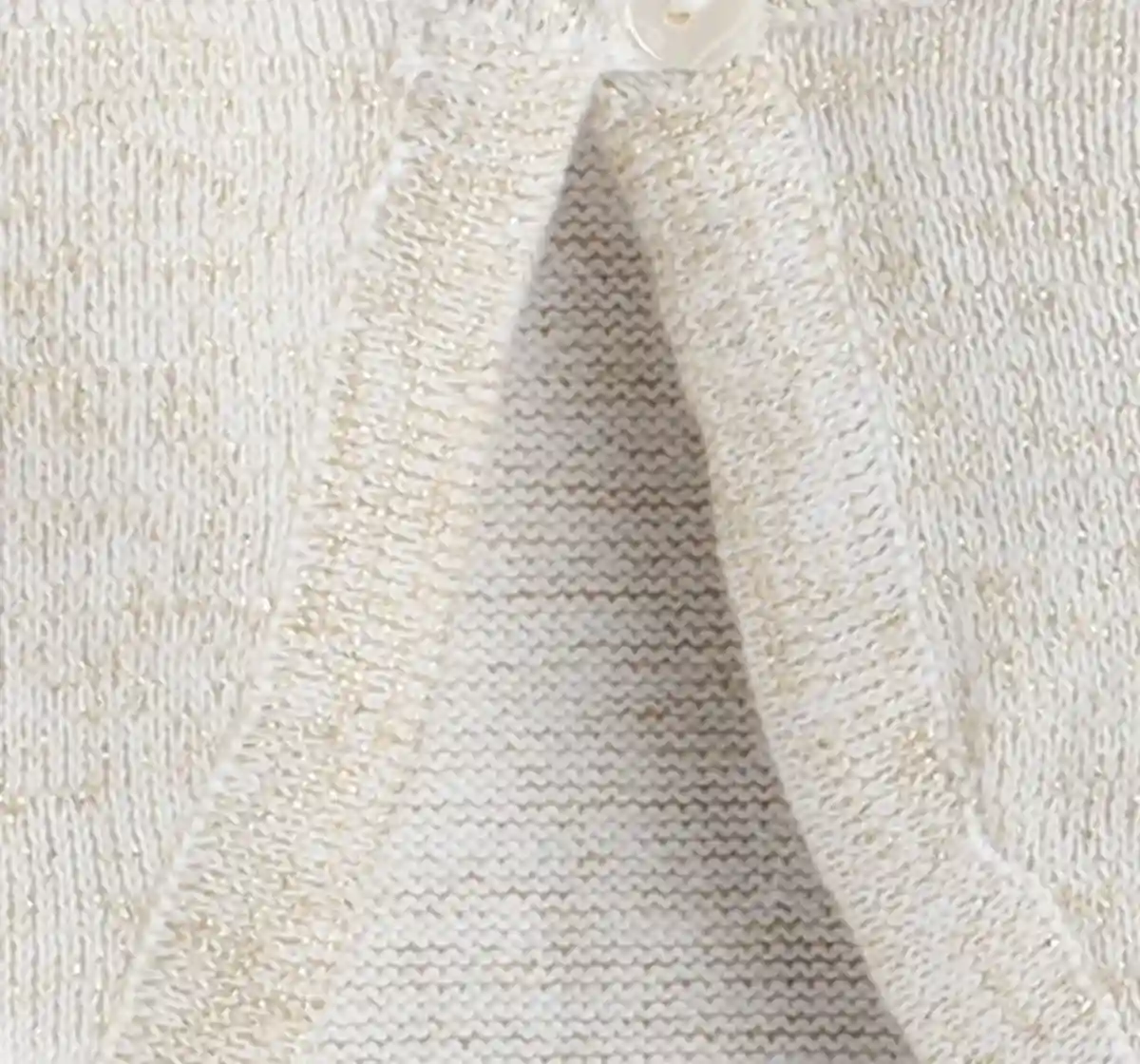 Girls Flat Knit Full Sleeve Shrug