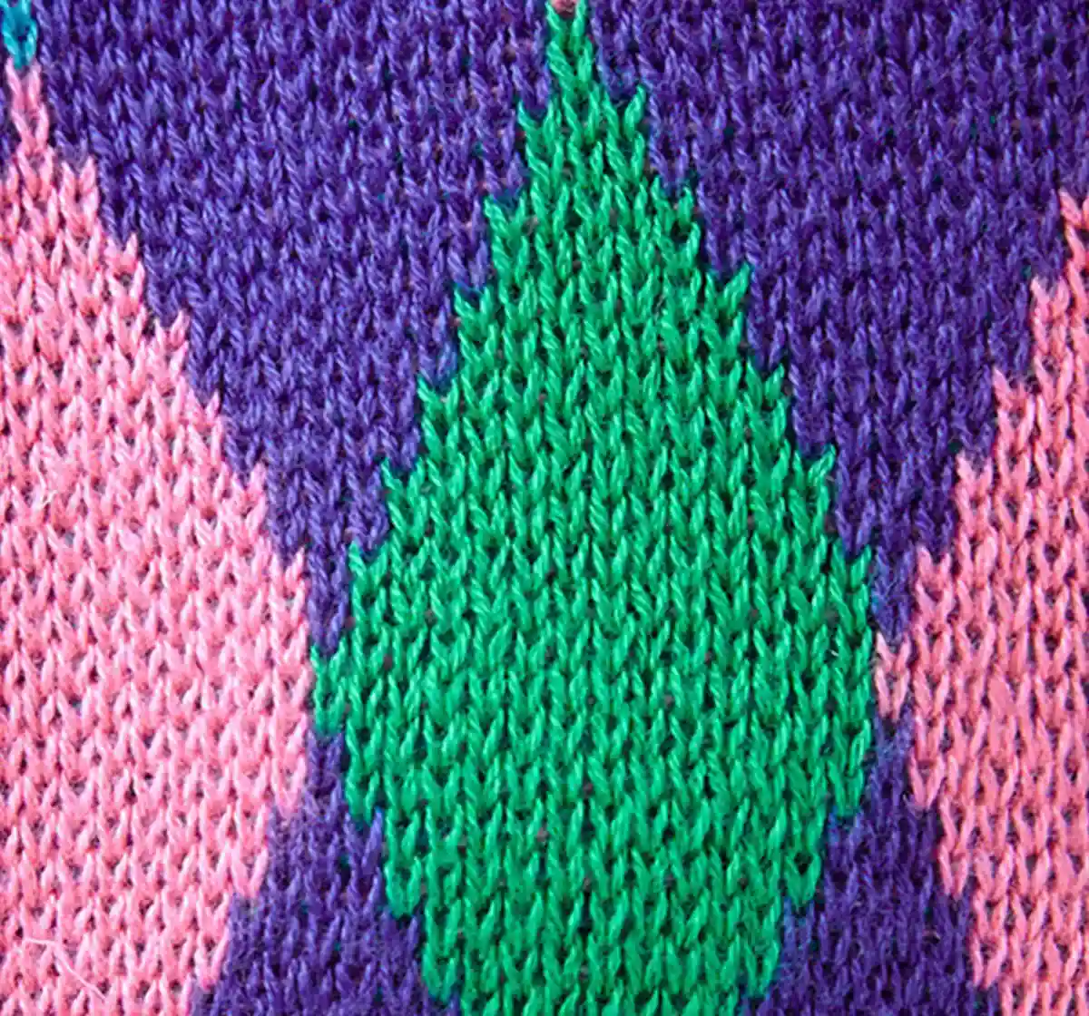 Patterned Crop Sweater