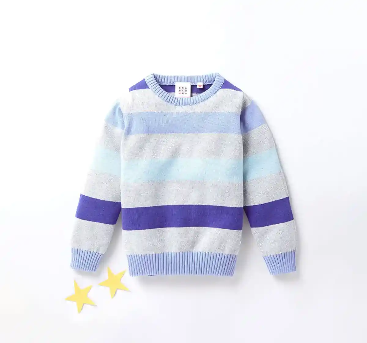 Striped Lurex Sweater