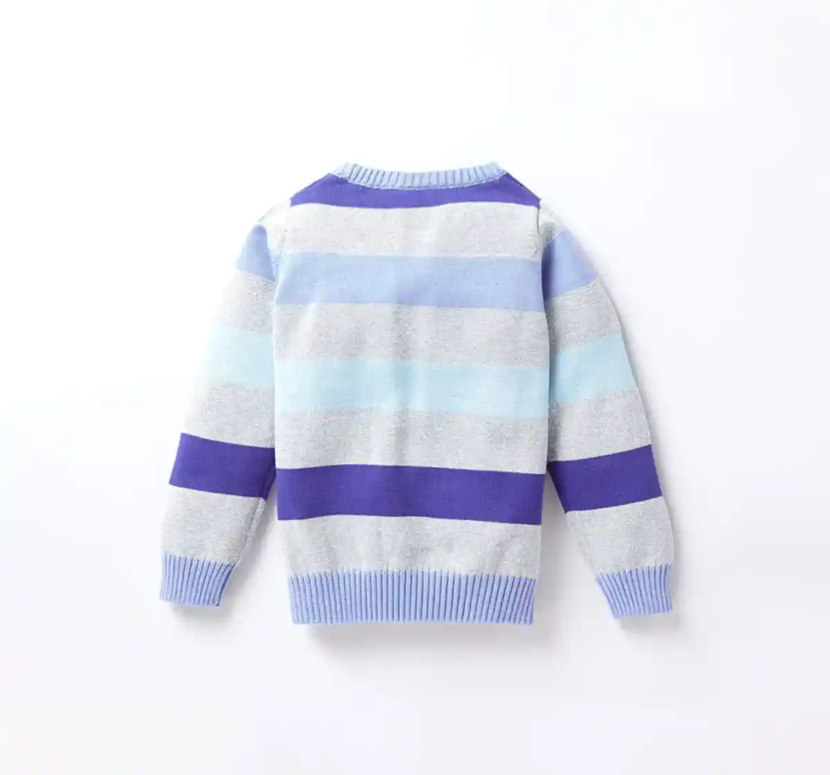 Striped Lurex Sweater