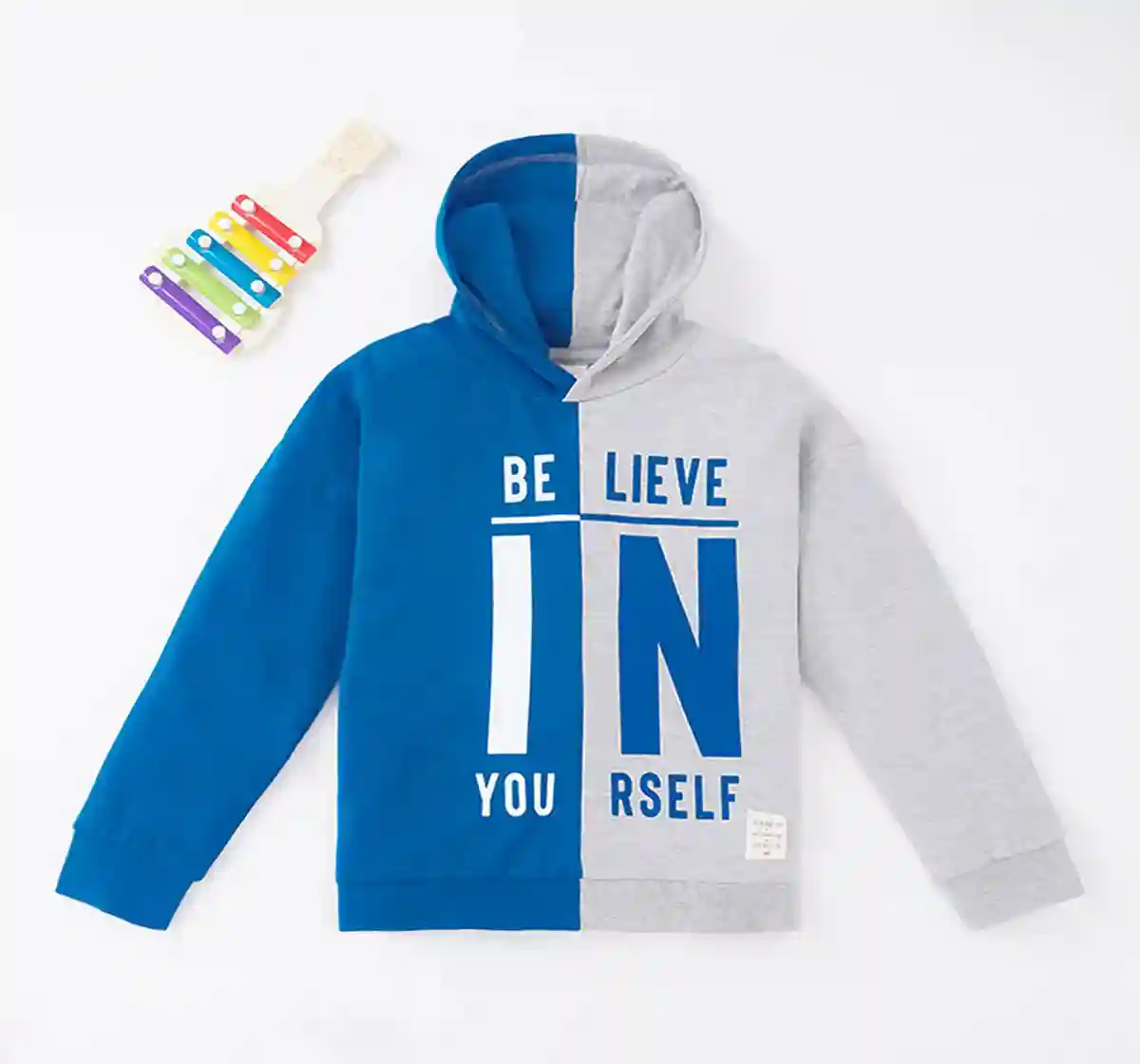 Boys Color Block Hoodie