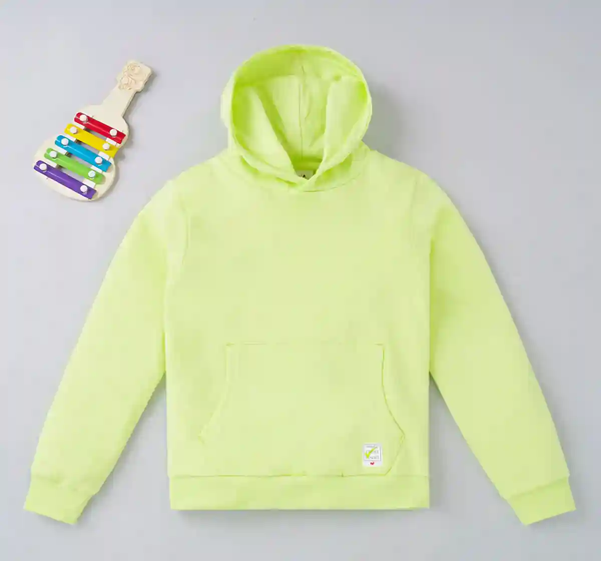 Boys Solid Hoodie
