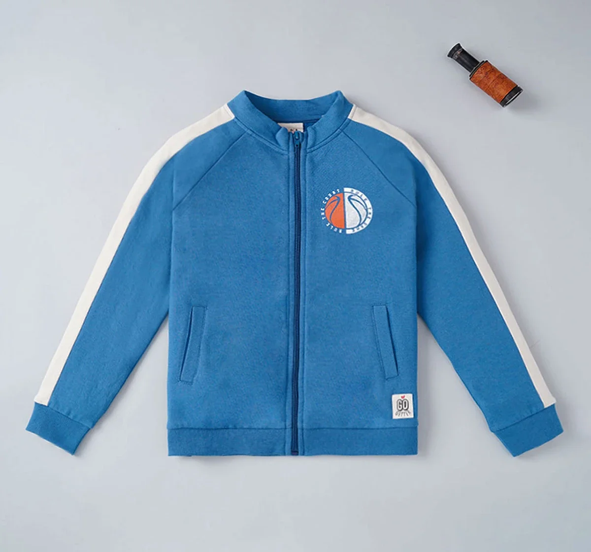 Boys Printed Cut And Sew Jacket