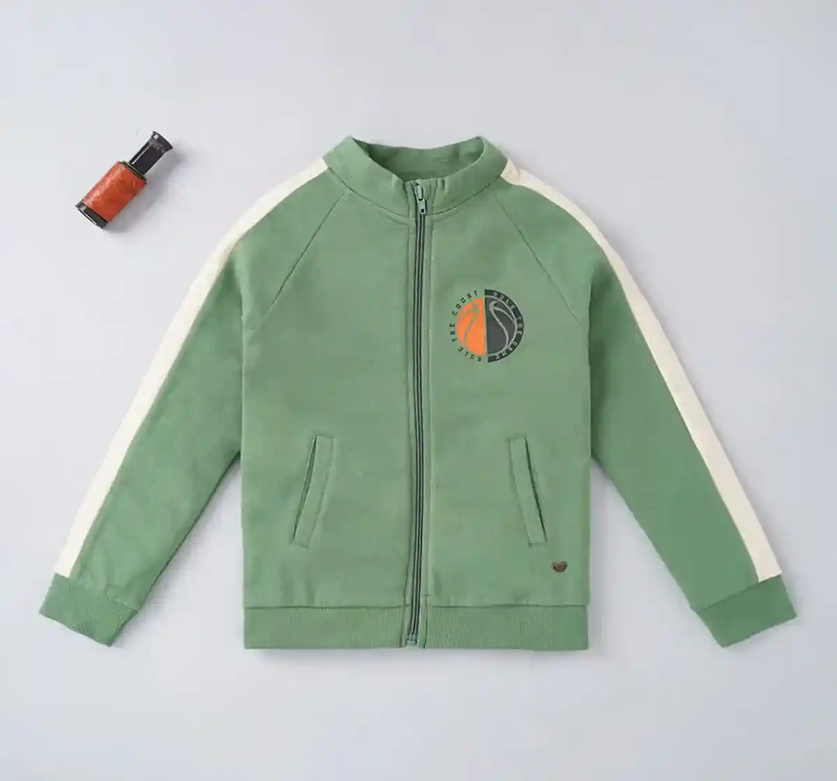 Boys Cut And Sew Knit Jacket