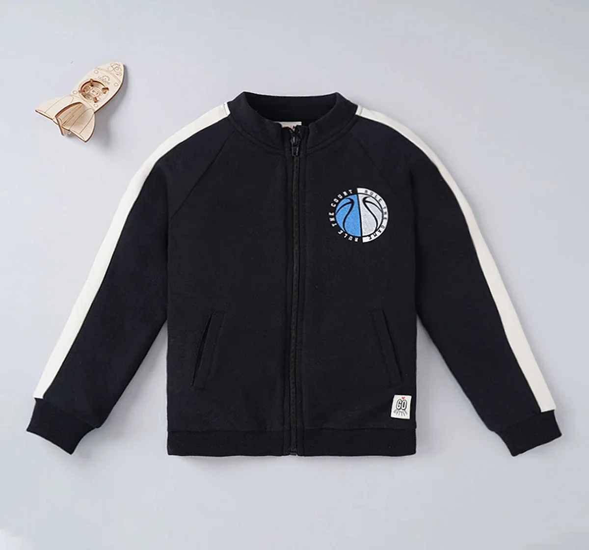 Boys Printed Cut And Sew Jacket