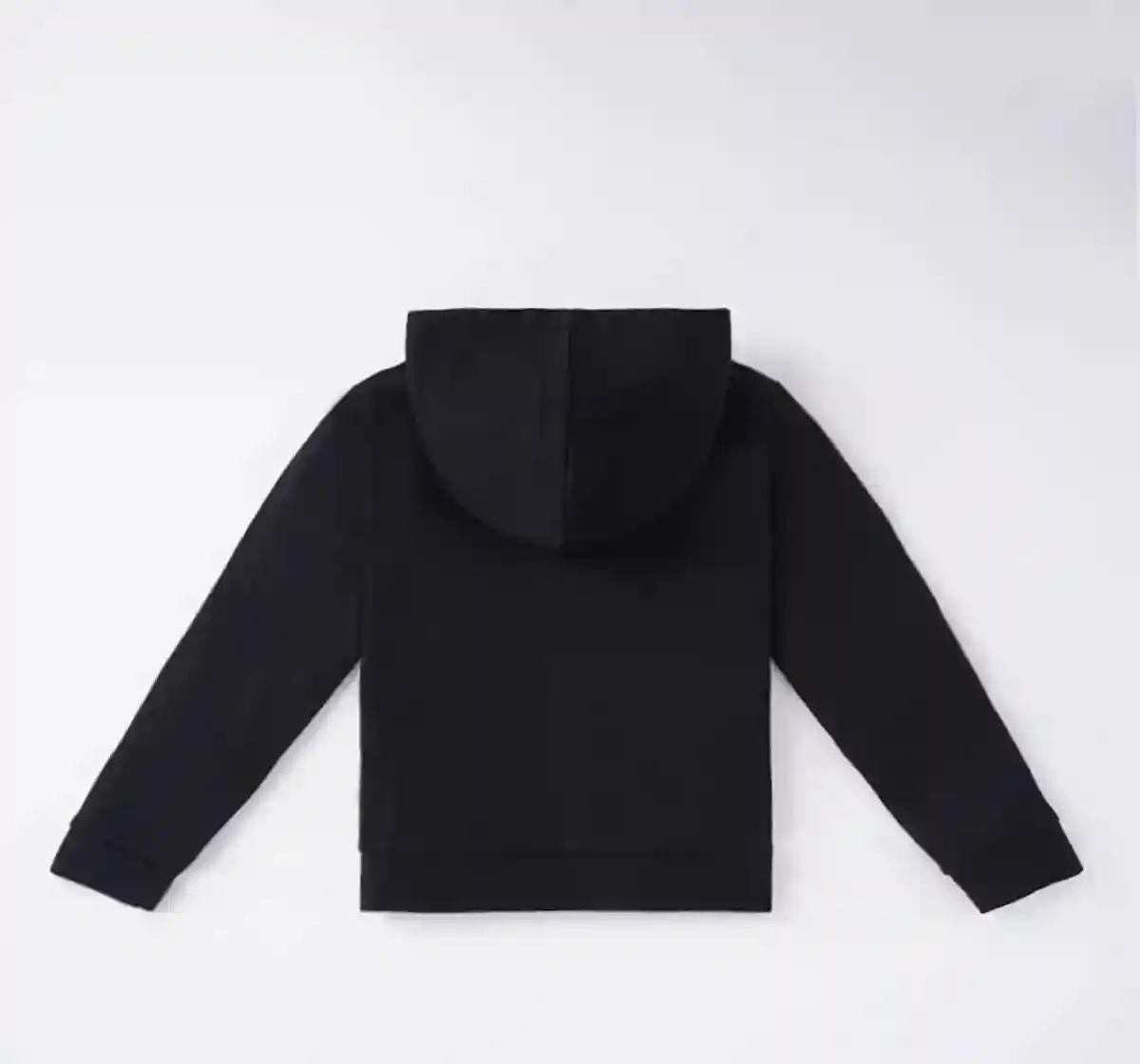 Boys Solid Front Open Jacket