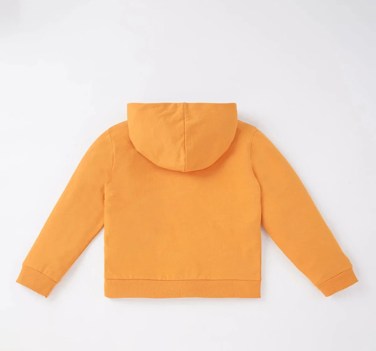 Boys Solid Front Open Jacket