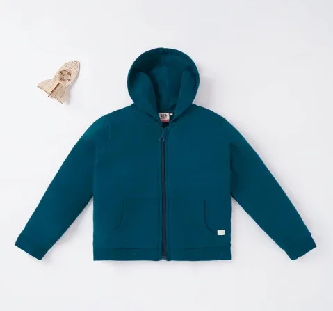 Boys Solid Knit Jacket