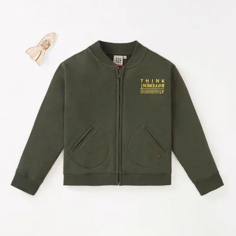 Boys Front Zipper Jacket