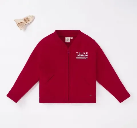 Boys Printed Knit Jacket