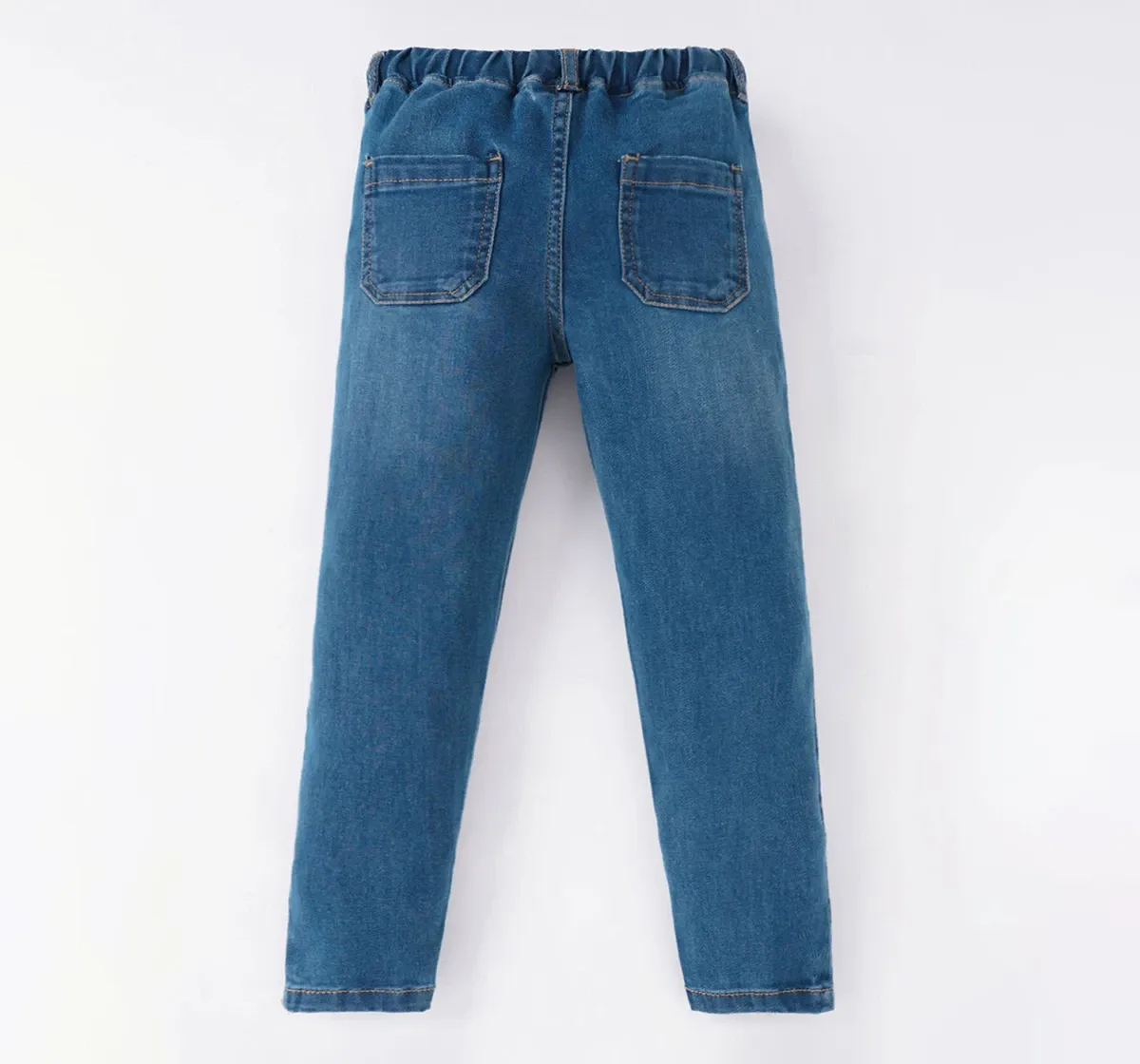 Boys Solid Tie Up Jogger