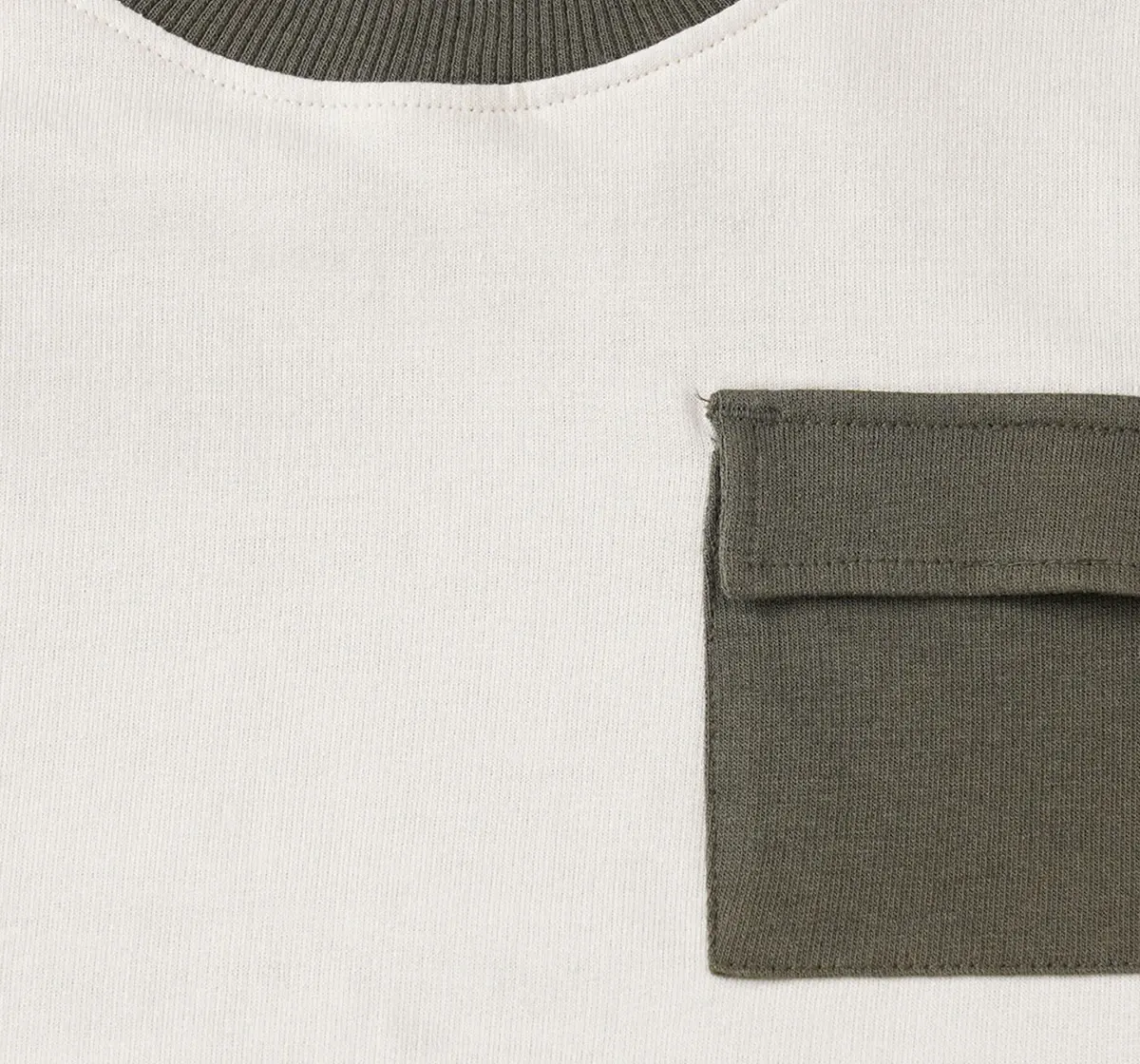 Boys Color Block Sweatshirt With Front Pocket