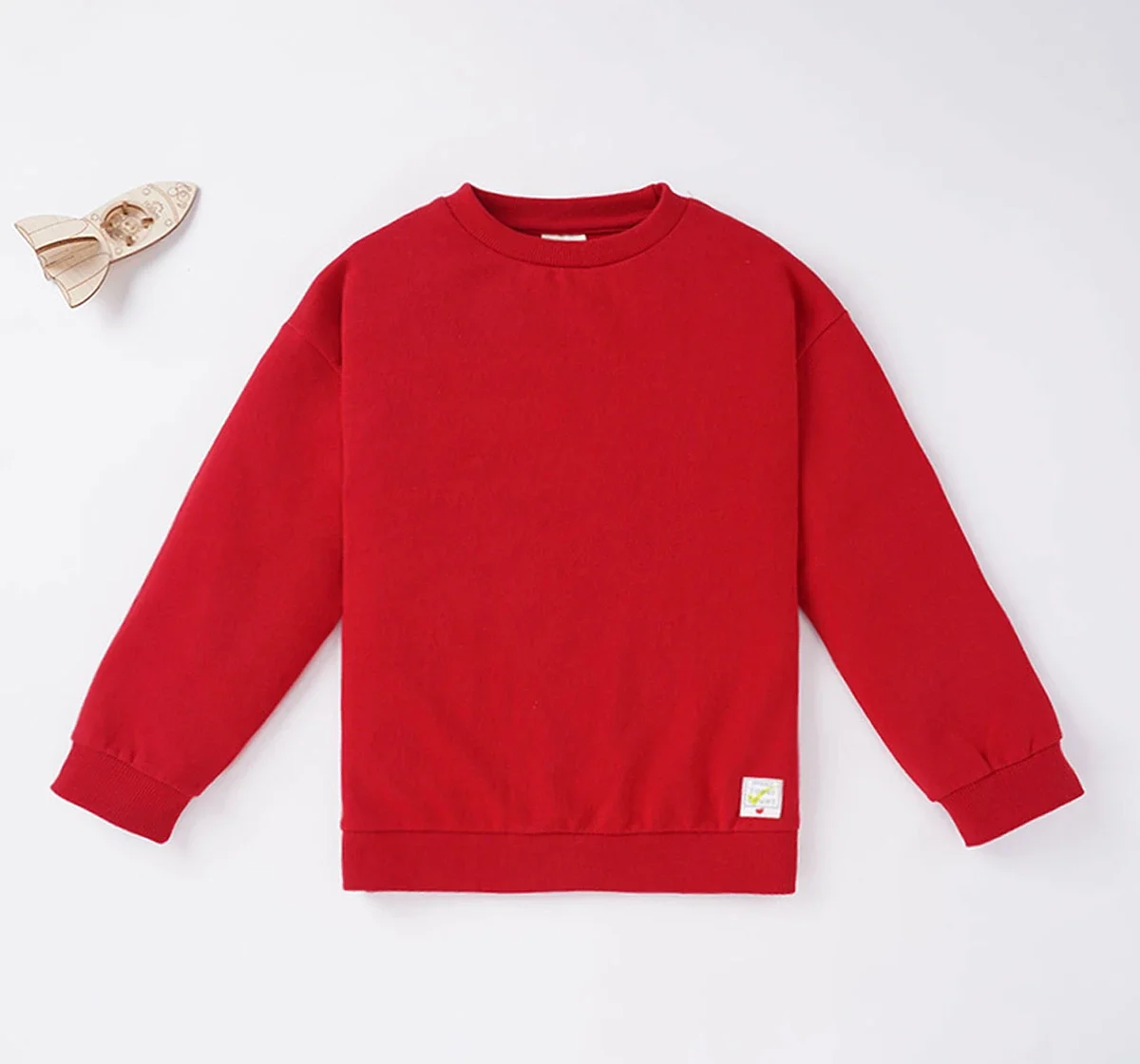 Boys Basic Solid Sweatshirt