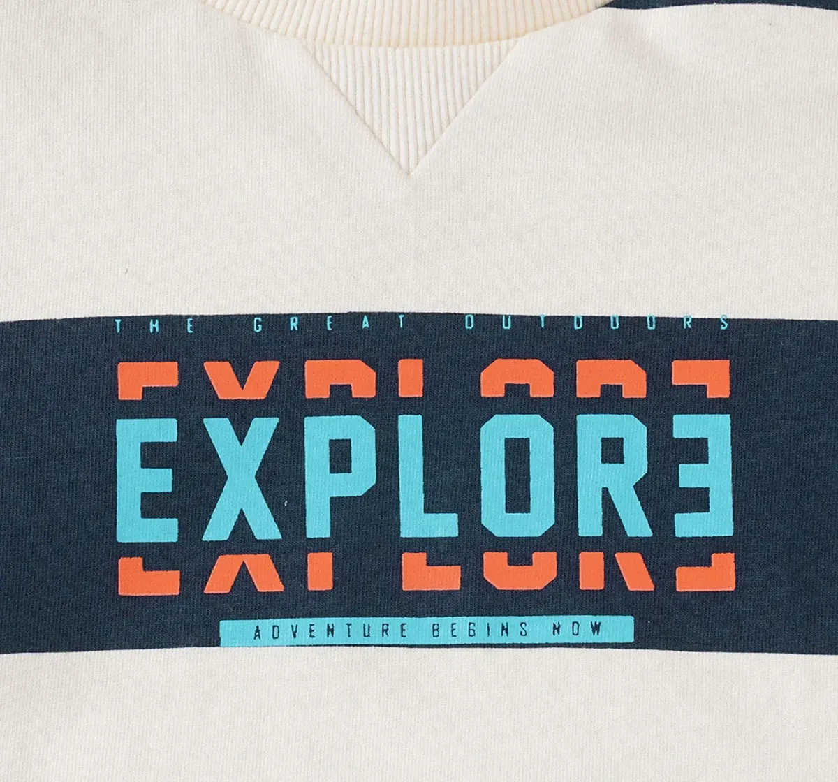 Boys Striped Sweatshirt