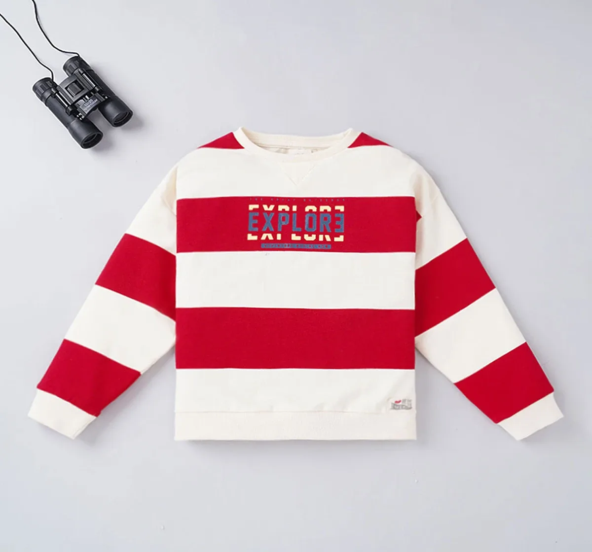 Boys Striped Sweatshirt