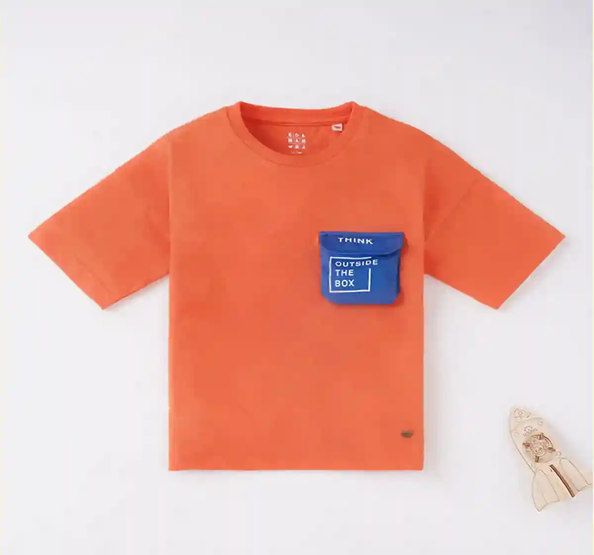 Boys Front Pocket Tee