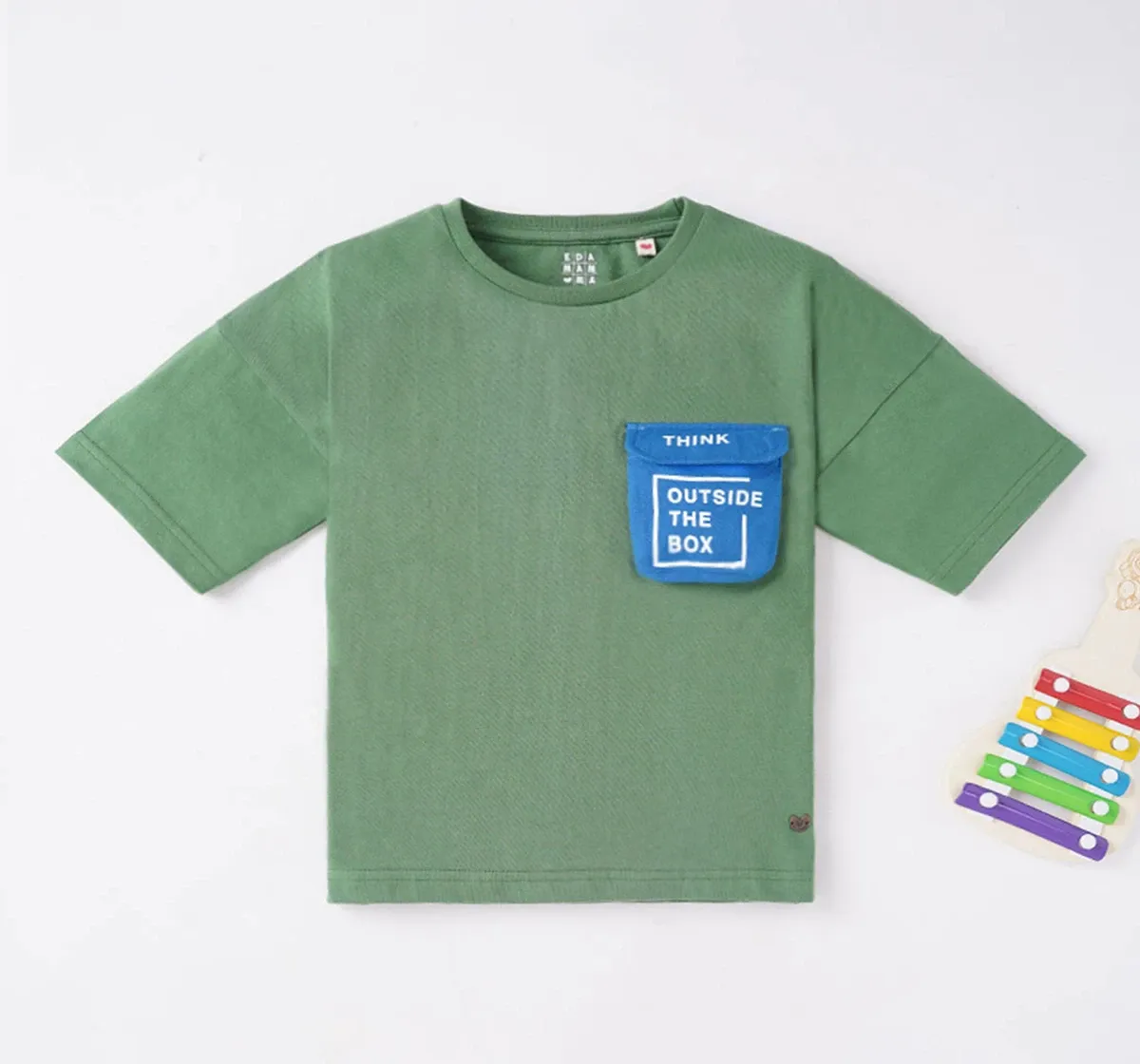 Boys Front Pocket Tee