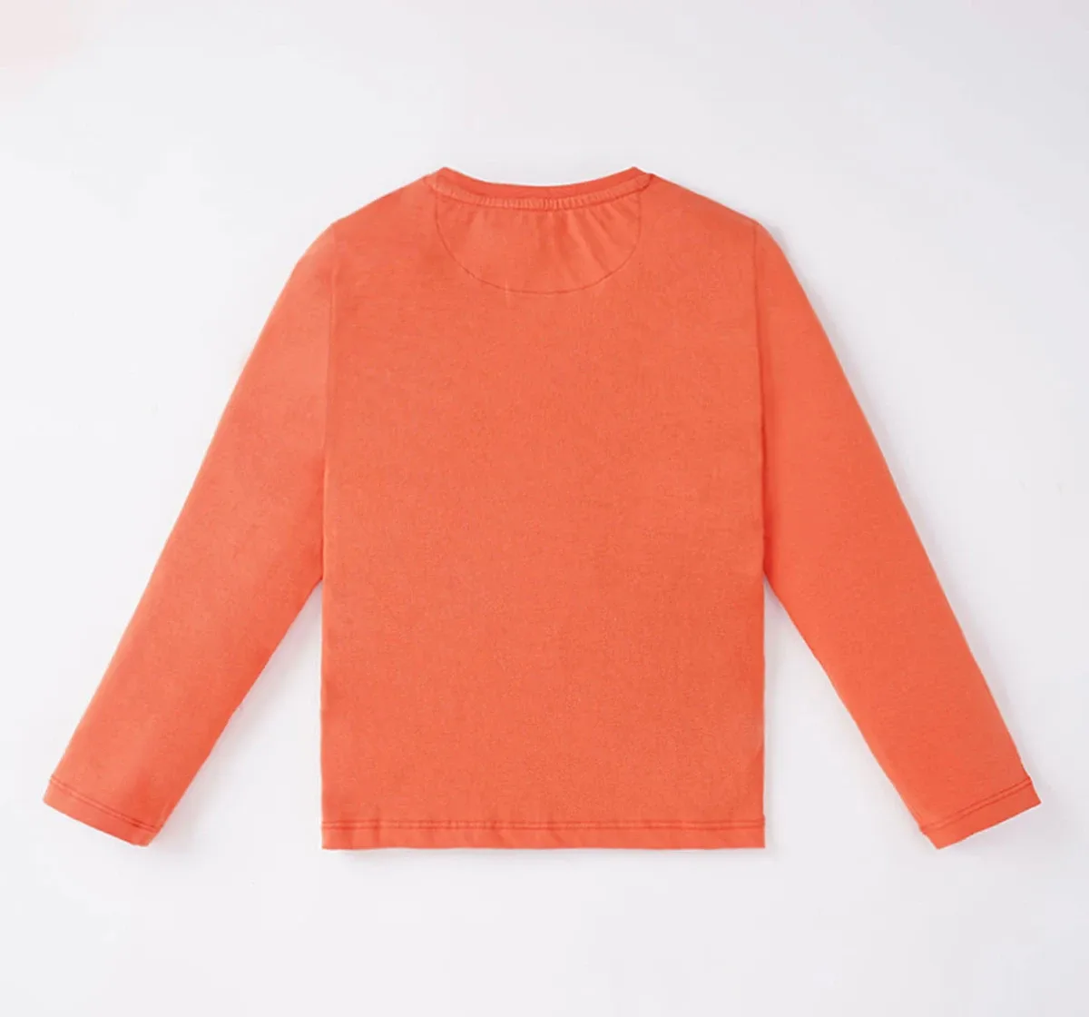 Boys Henley Solid Tshirt