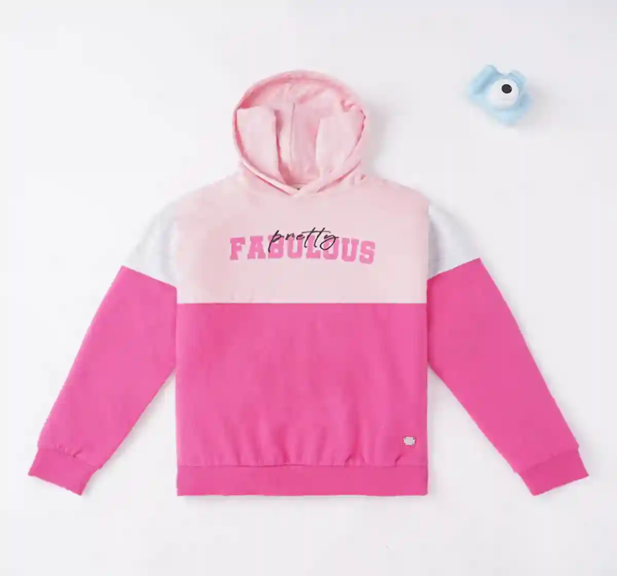 Girls Color Block Hoodie