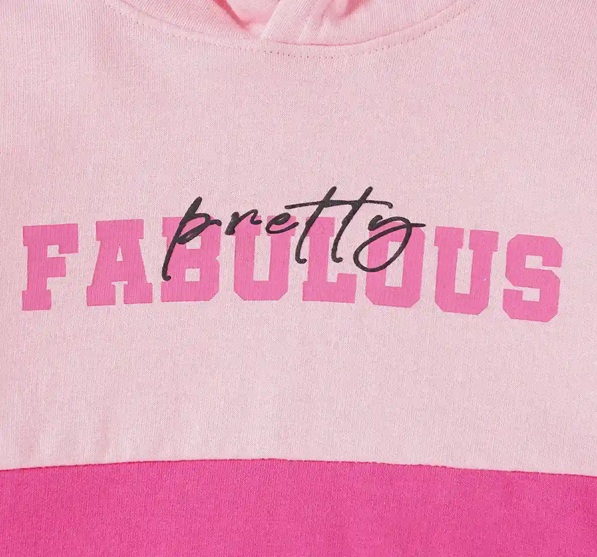 Girls Color Block Hoodie