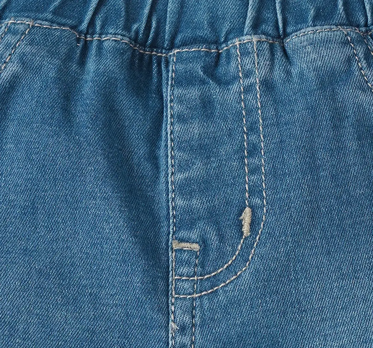 Girls Jeggings - Mid Wash