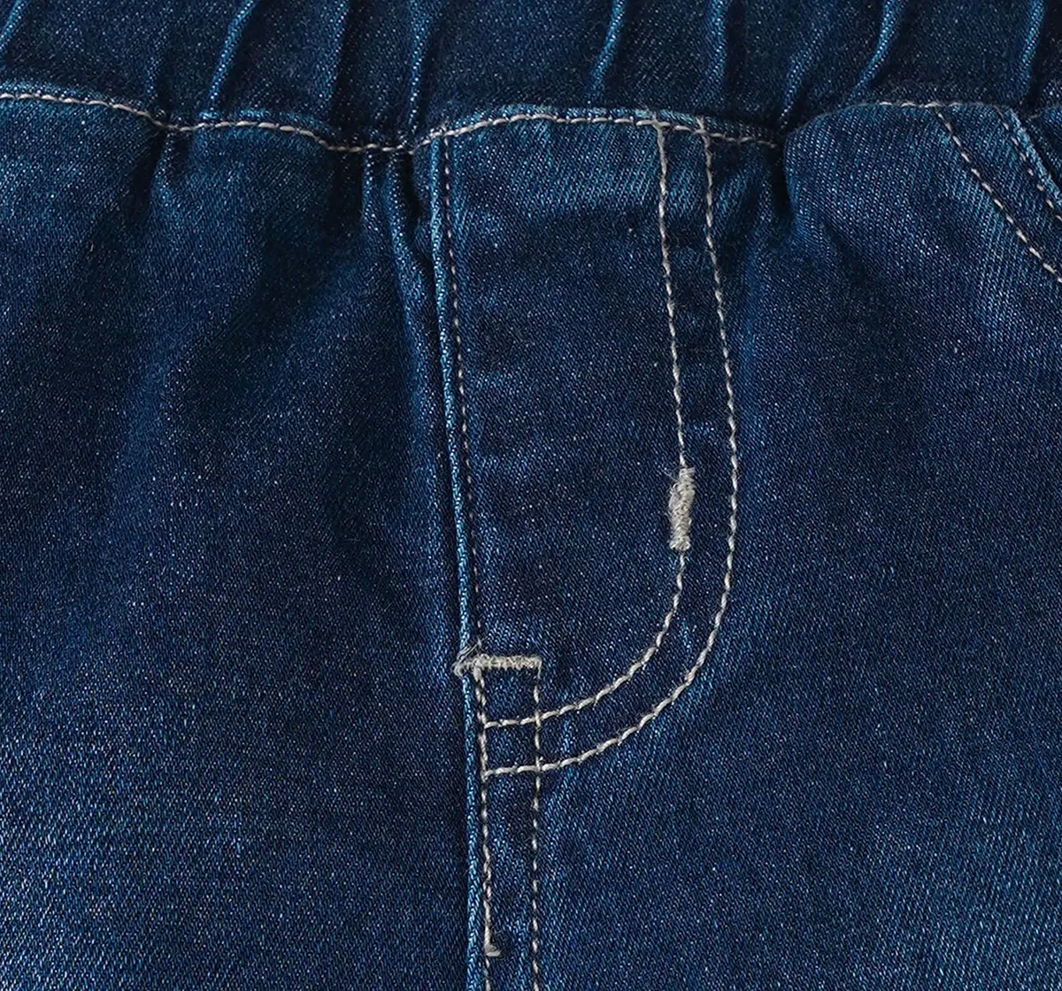 Girls Jeggings - Dark Wash