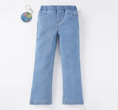 Girls Jeggings - Mid Wash