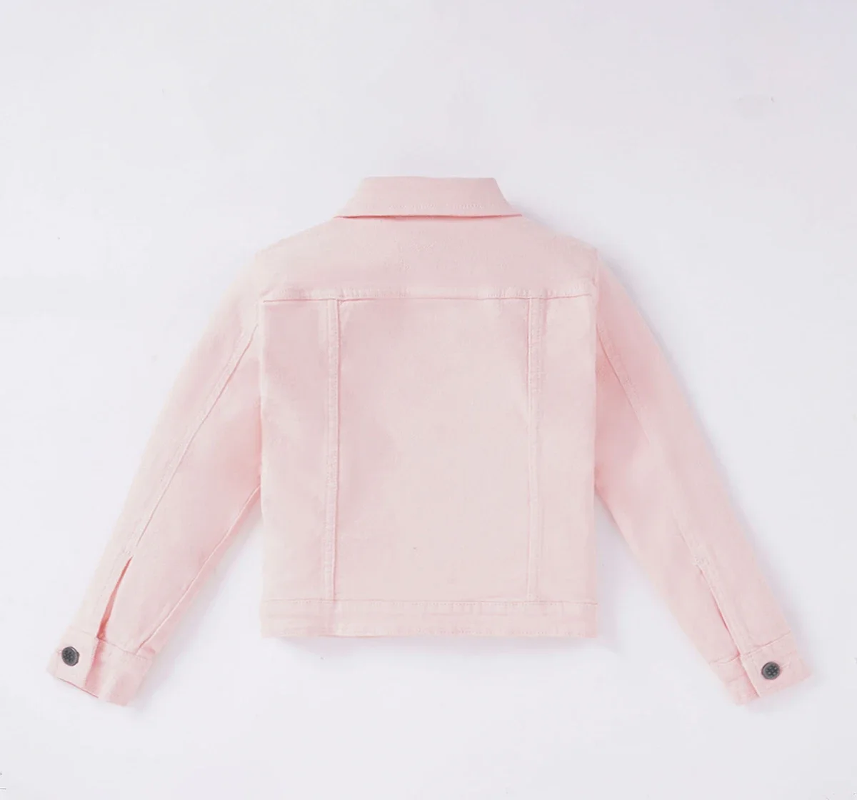 Girls Solid Twill Jacket