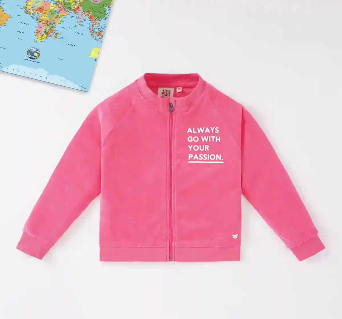 Girls Printed Jacket